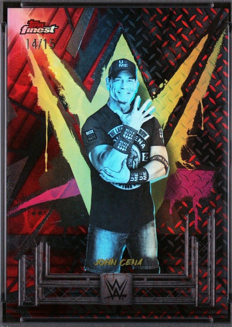 John Cena [Red Black Vapor Refractor] #103