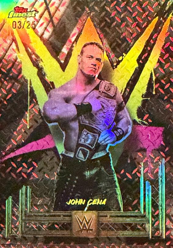 John Cena [Red Black Vapor Refractor] #3