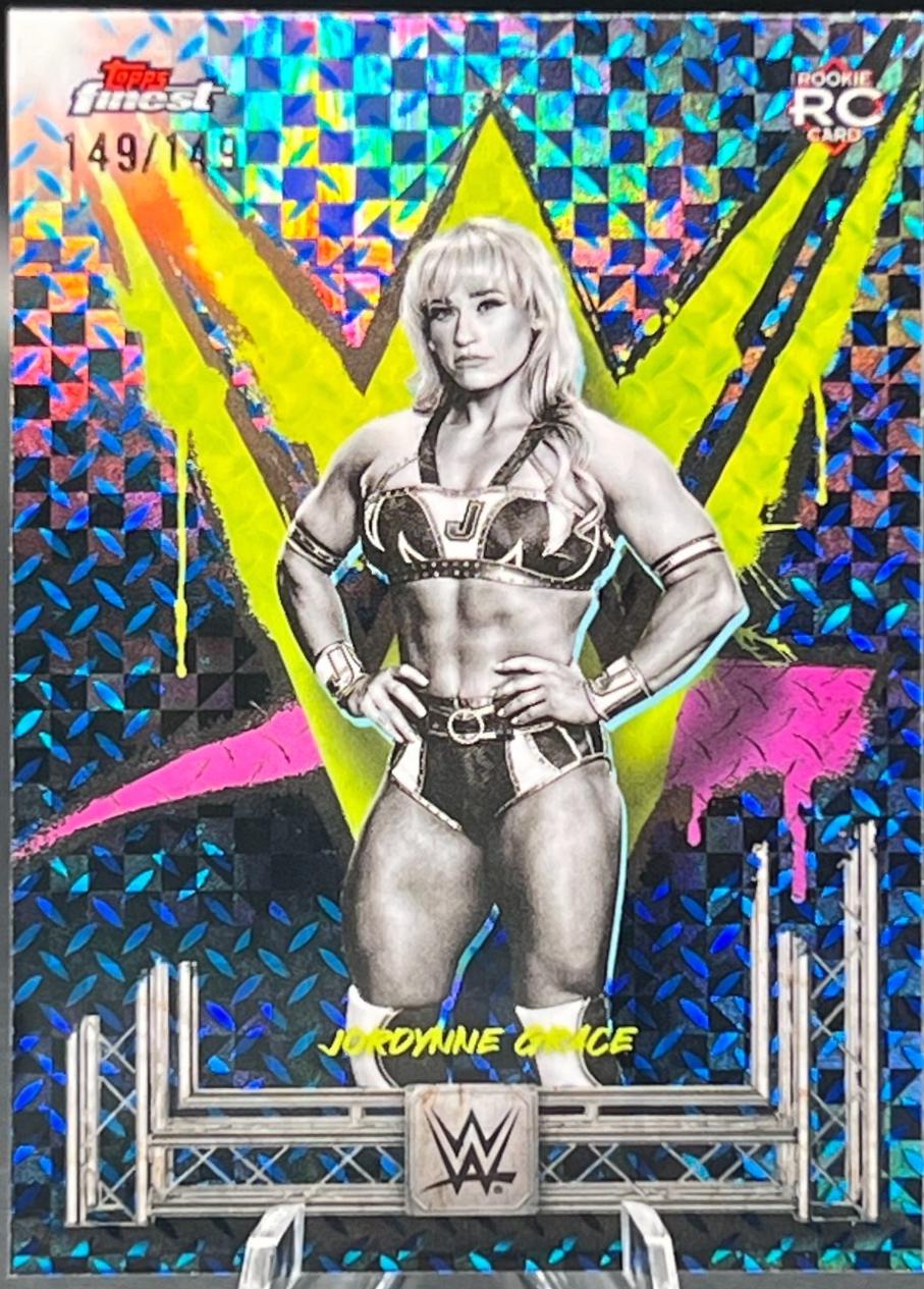 Jordynne Grace [Blue Checkerboard Refractor] #89