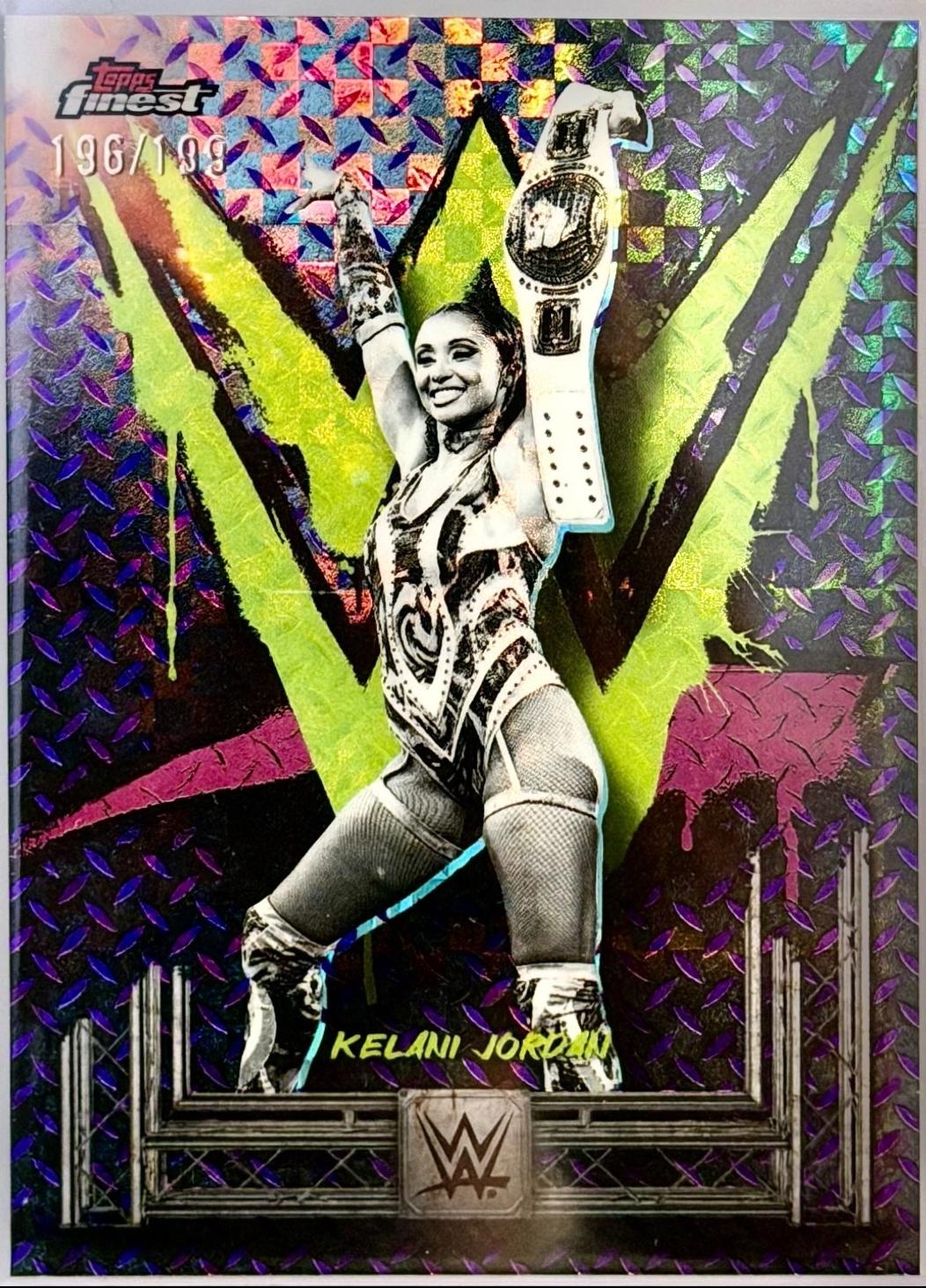 Kelani Jordan [Purple Checkerboard Refractor] #11