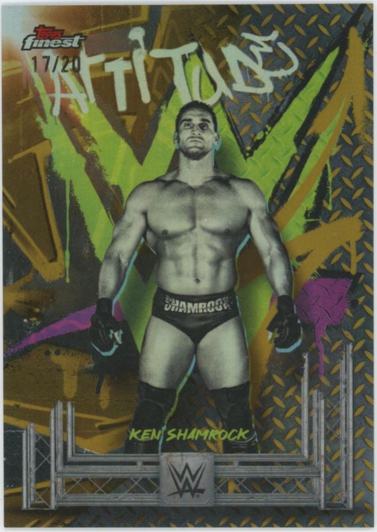 Ken Shamrock [Gold Refractor] #277