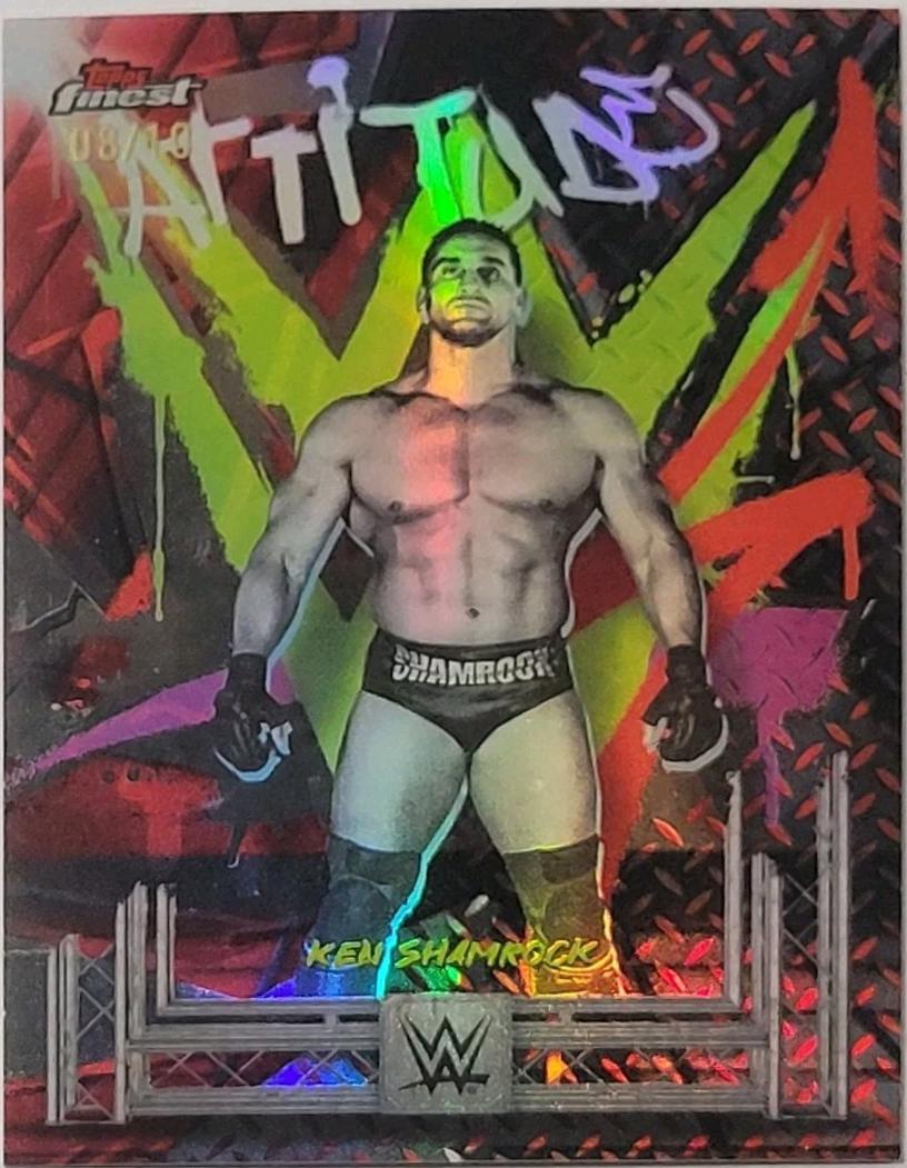 Ken Shamrock [Red Black Vapor Refractor] #277