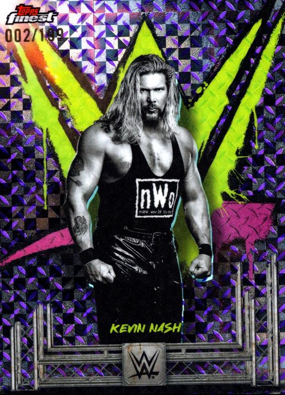 Kevin Nash [Purple Checkerboard Refractor] #17