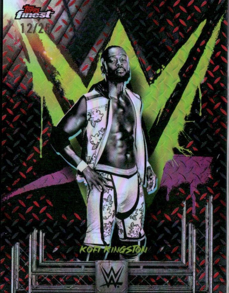 Kofi Kingston [Red Black Vapor Refractor] #42