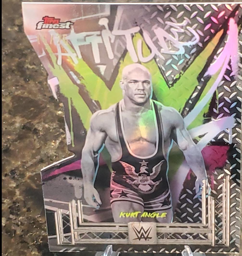 Kurt Angle [Die-Cut Refractor] #267