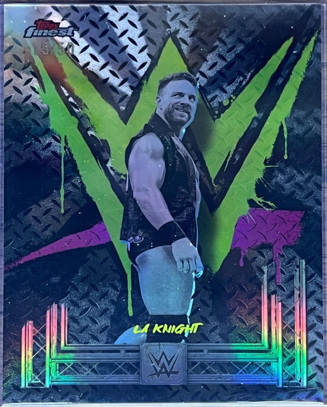LA Knight [Black Refractor] #98