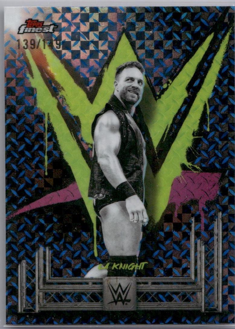 LA Knight [Blue Checkerboard Refractor] #98