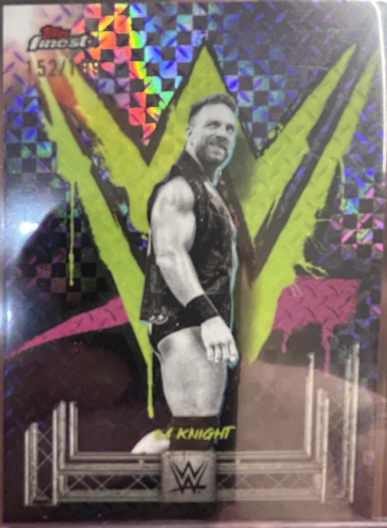LA Knight [Purple Checkerboard Refractor] #98