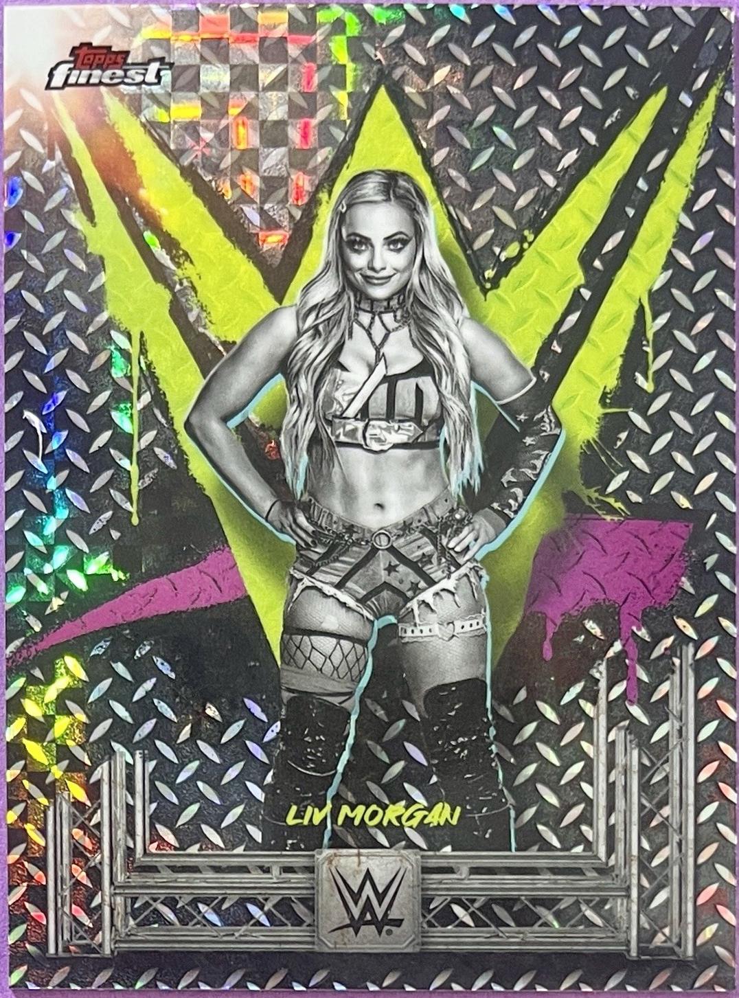 Liv Morgan [Checkerboard Refractor] #80