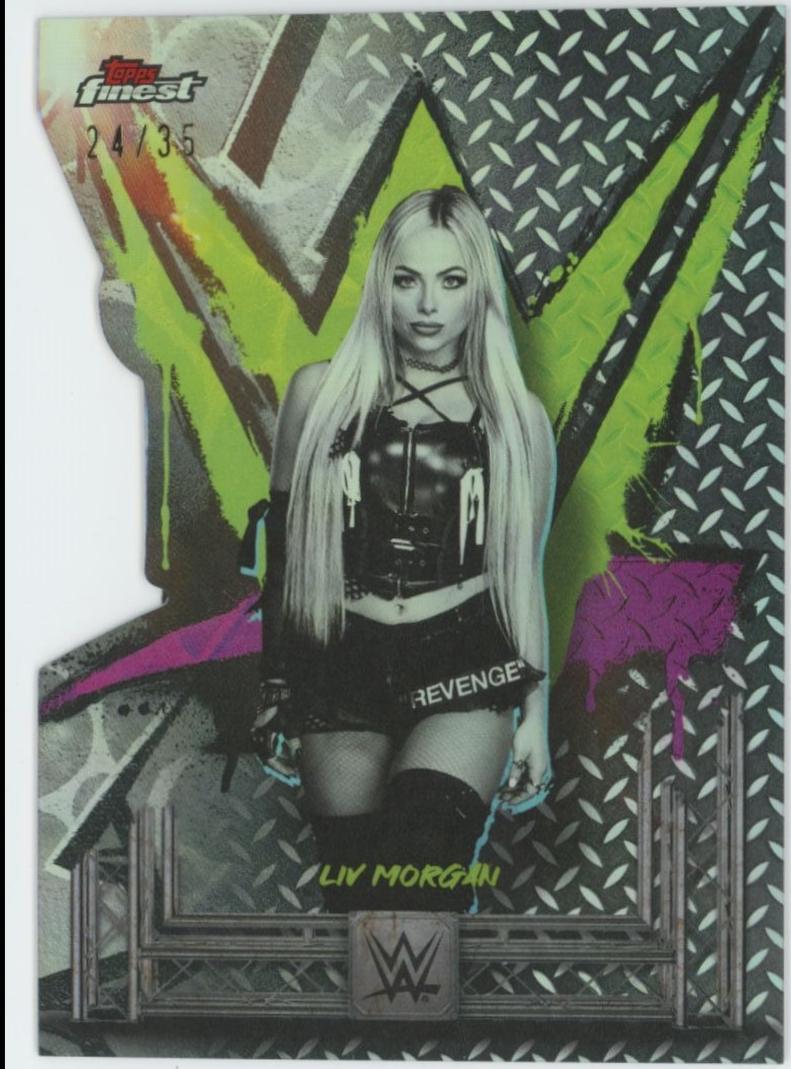 Liv Morgan [Die-Cut Refractor] #180