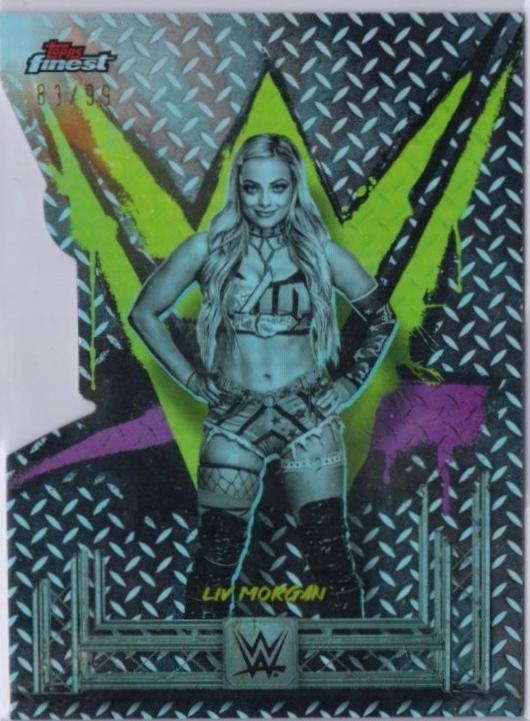 Liv Morgan [Die-Cut Refractor] #80