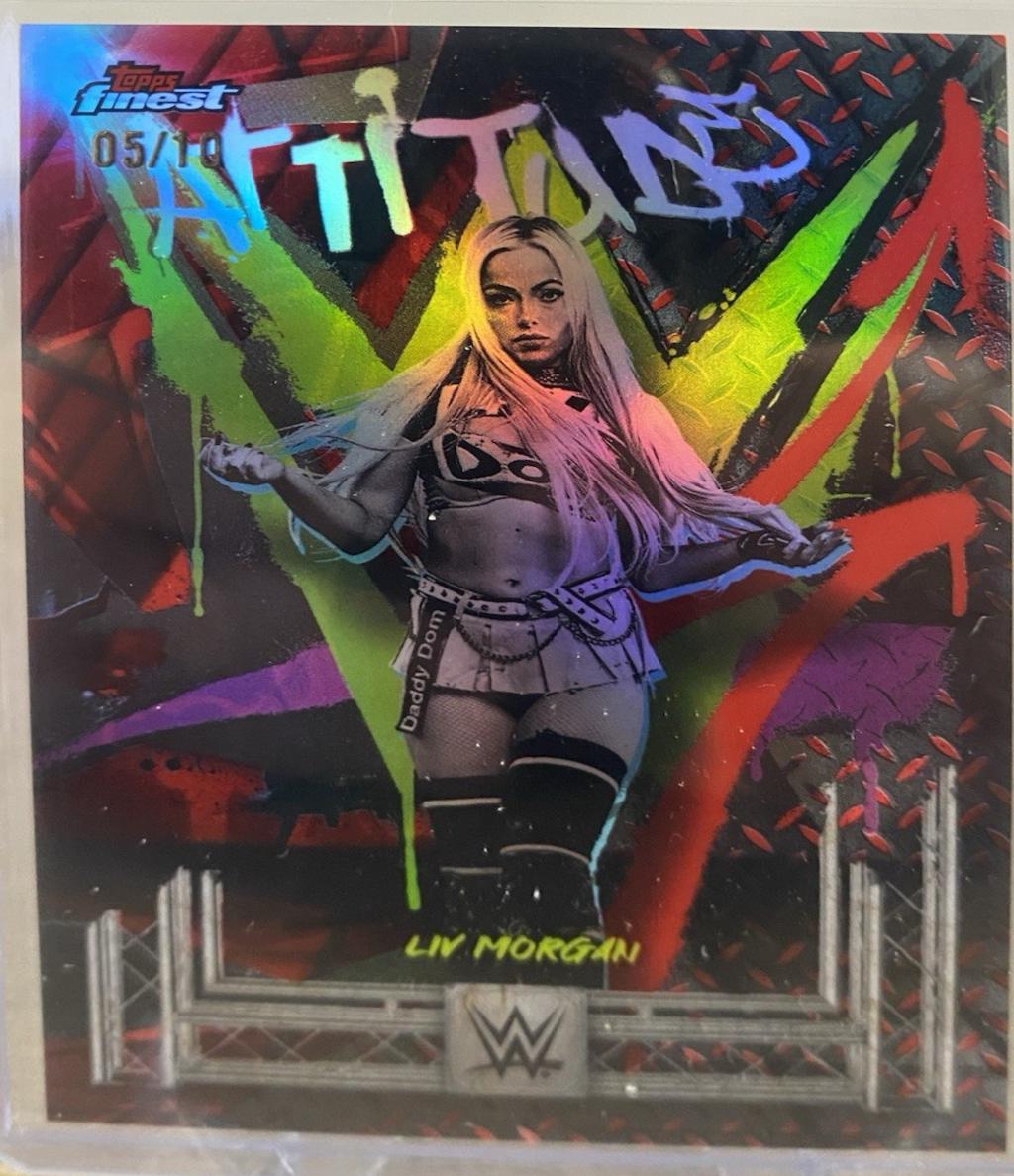 Liv Morgan [Red Black Vapor Refractor] #280