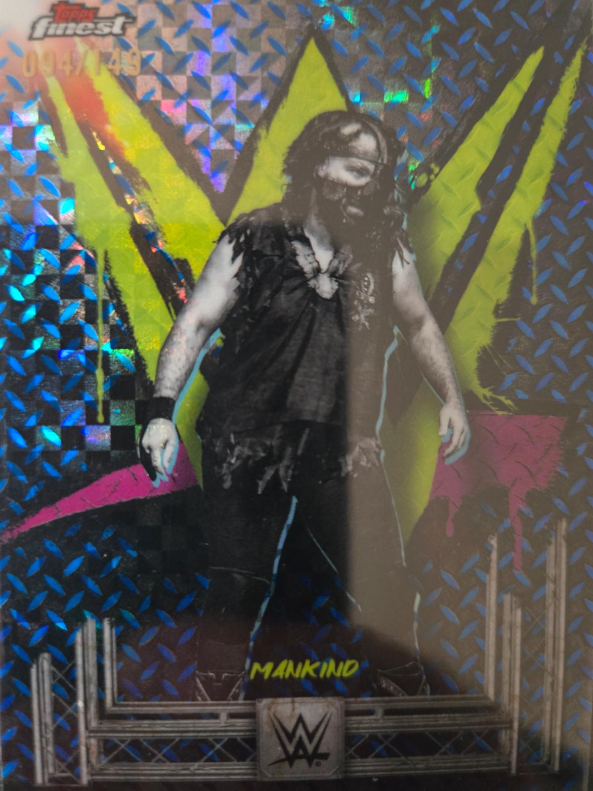 Mankind [Blue Checkerboard Refractor] #7