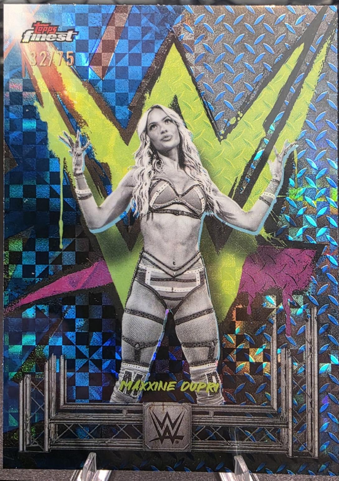 Maxxine Dupri [Blue Checkerboard Refractor] #131