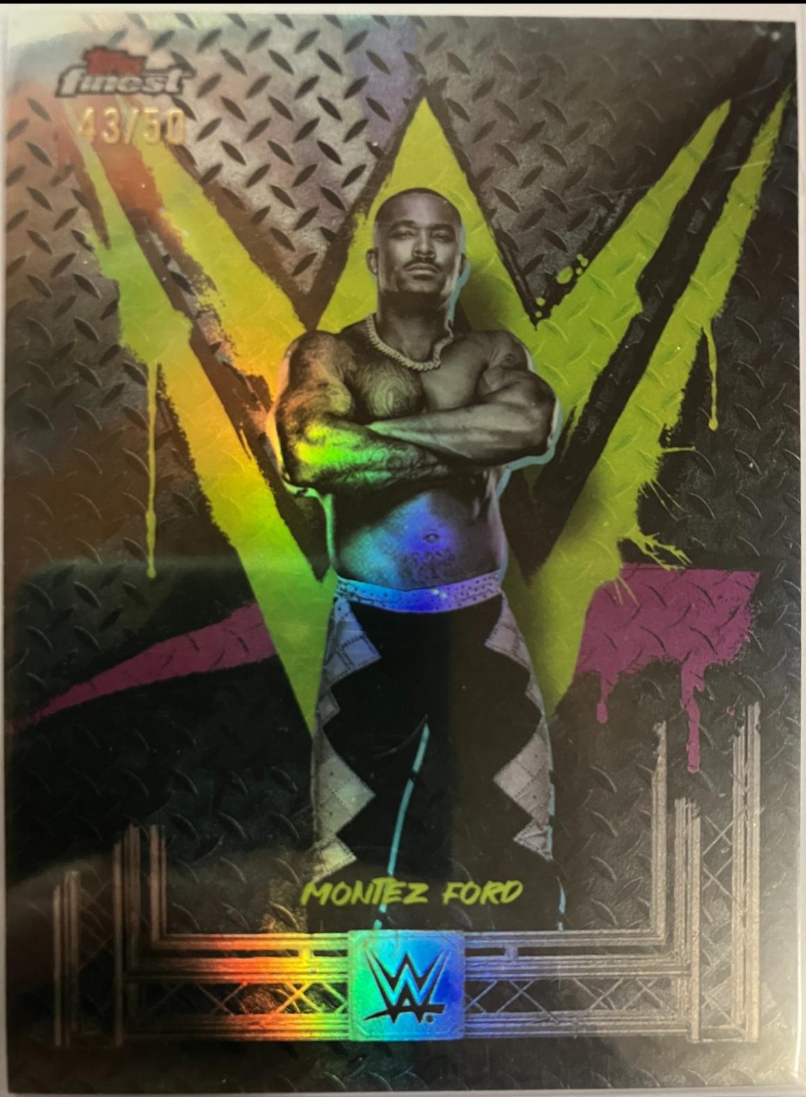 Montez Ford [Black Refractor] #58