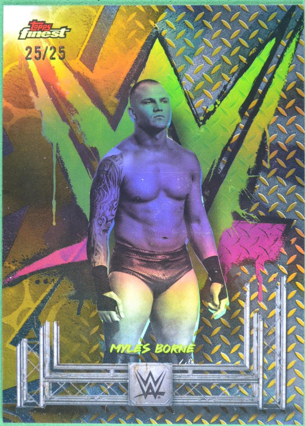 Myles Borne [Gold Refractor] #199