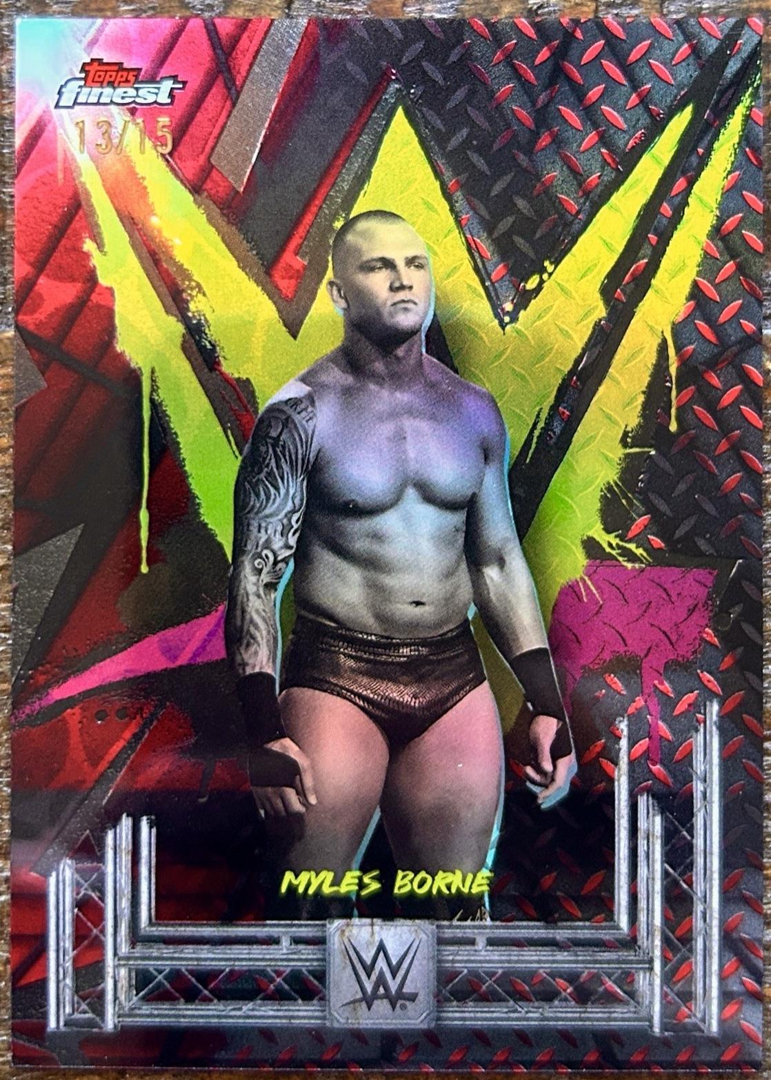Myles Borne [Red Black Vapor Refractor] #199