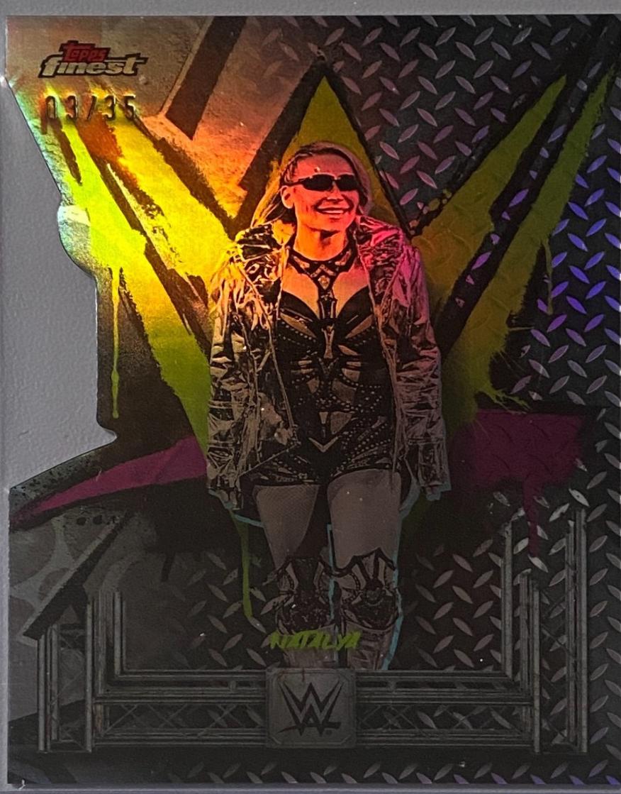 Natalya [Die-Cut Refractor] #105