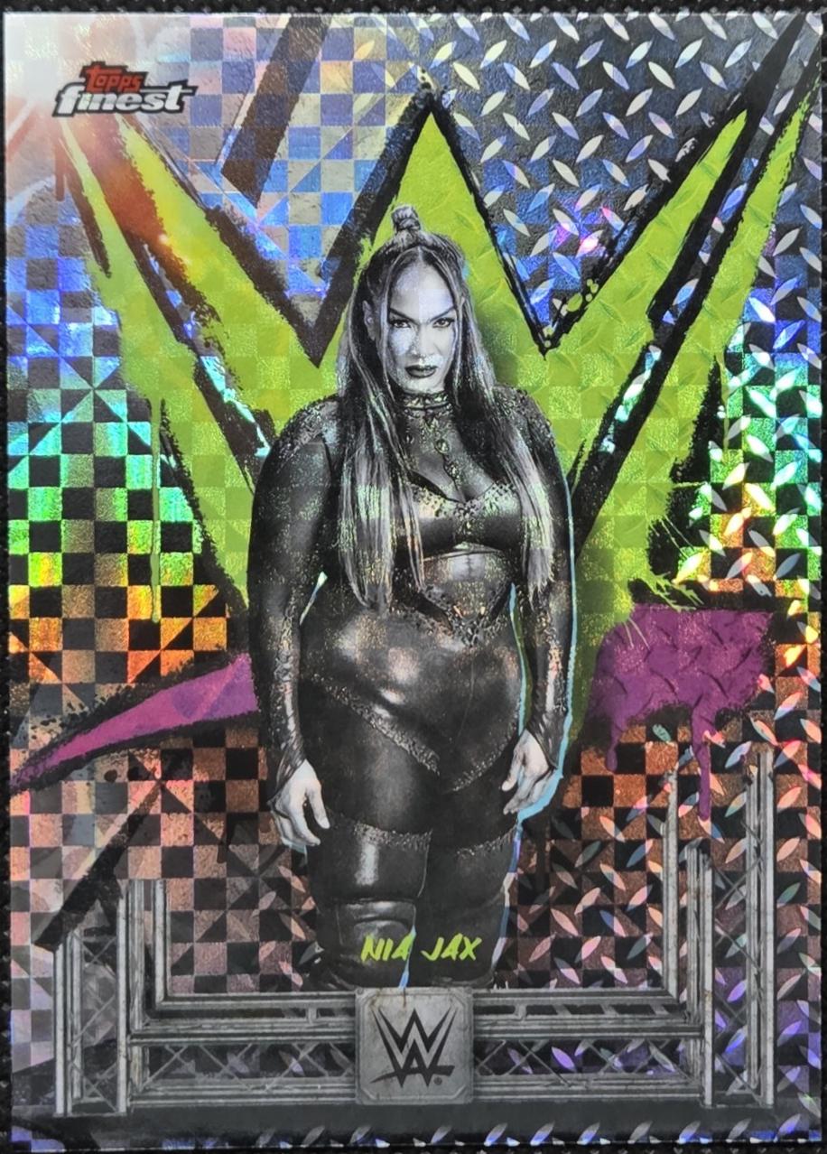 Nia Jax [Checkerboard Refractor] #166