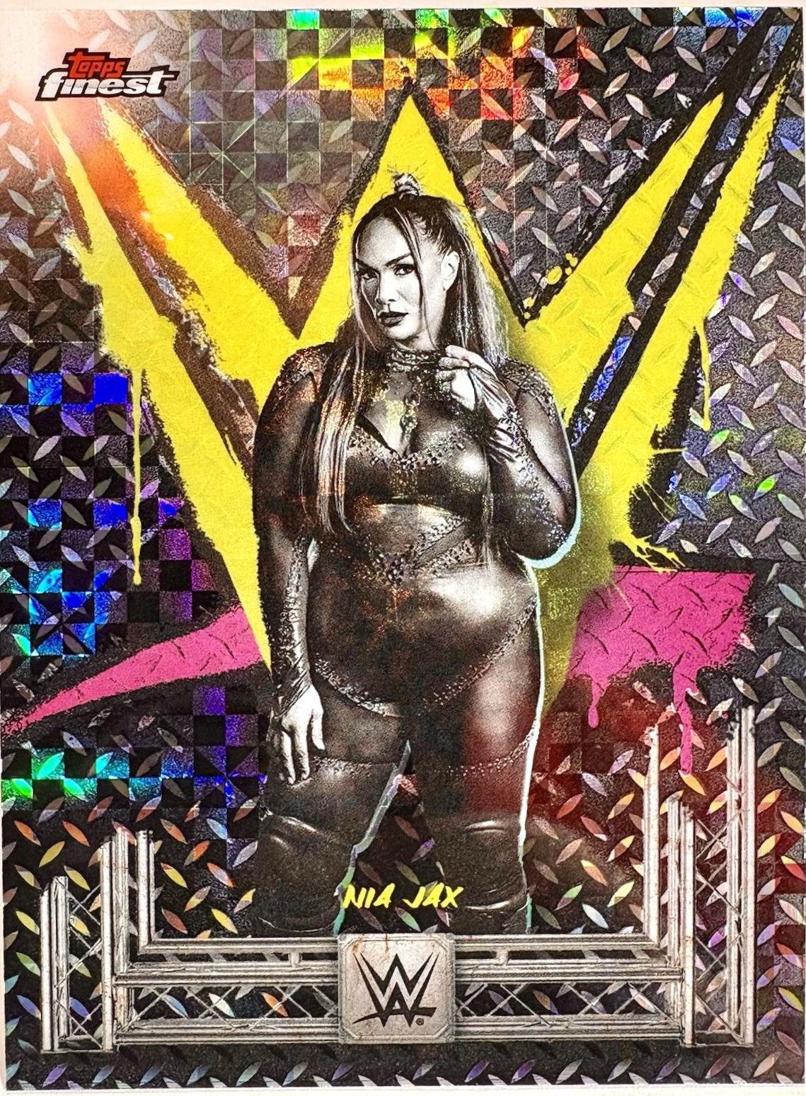 Nia Jax [Checkerboard Refractor] #66