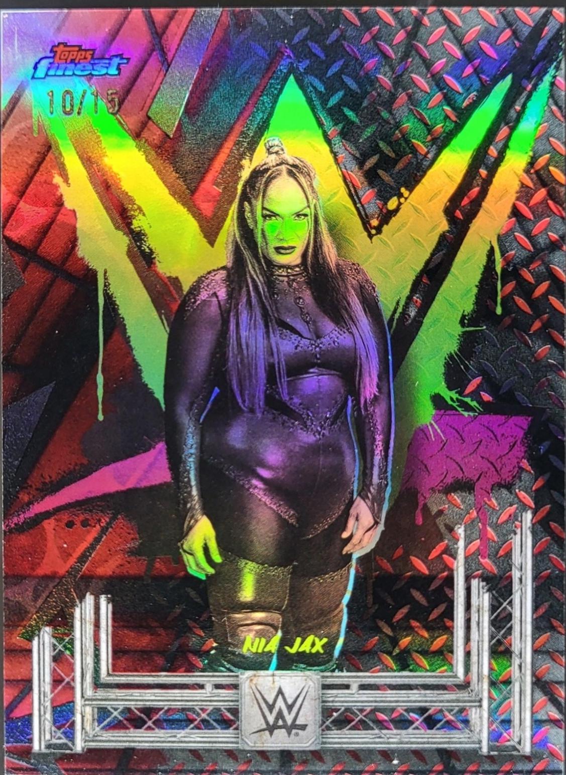 Nia Jax [Red Black Vapor Refractor] #166