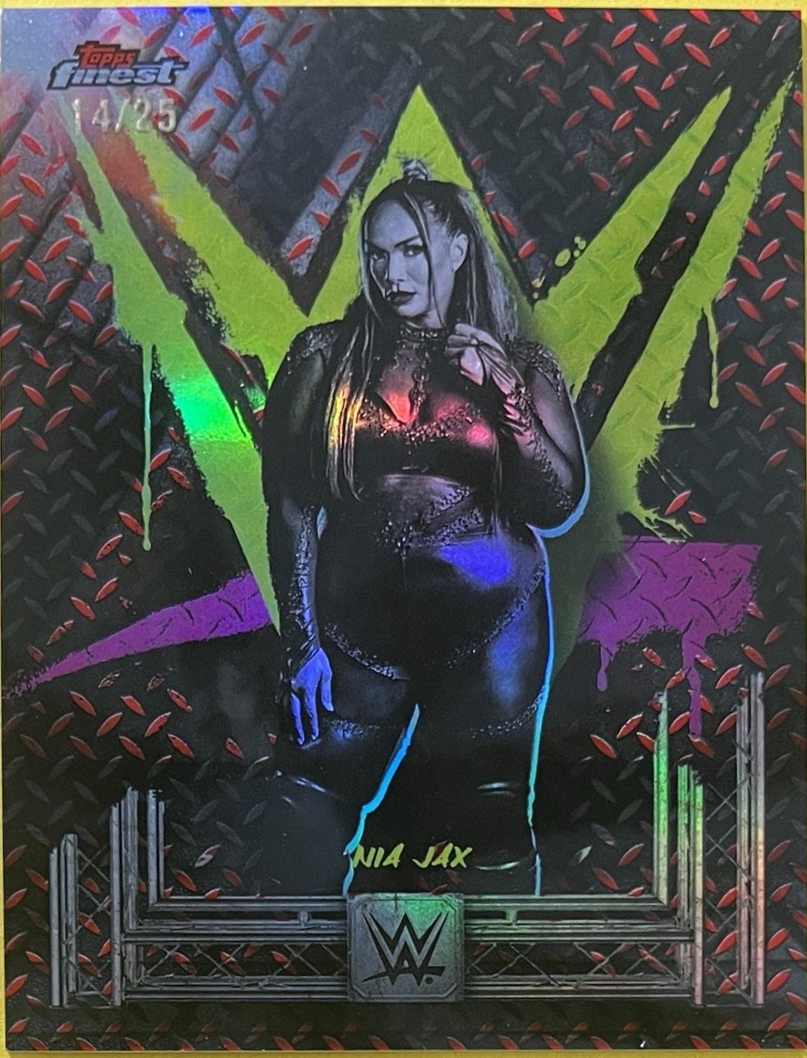 Nia Jax [Red Black Vapor Refractor] #66