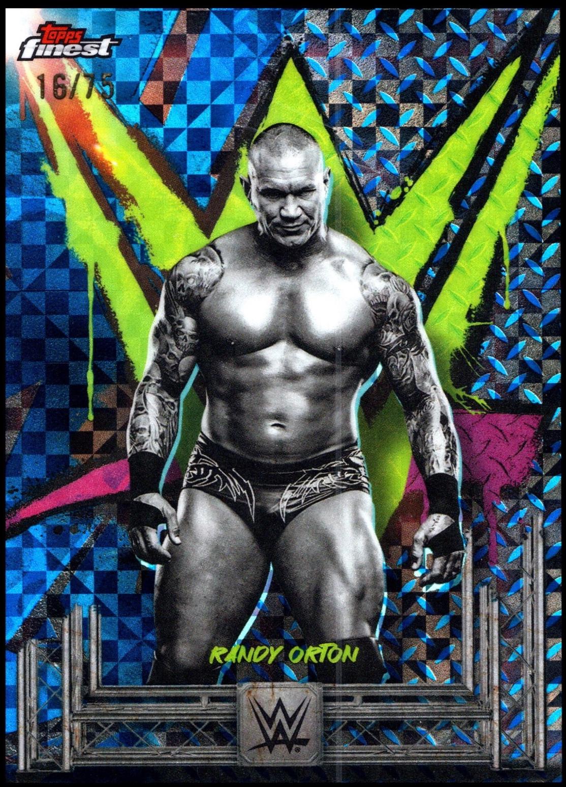 Randy Orton [Blue Checkerboard Refractor] #170