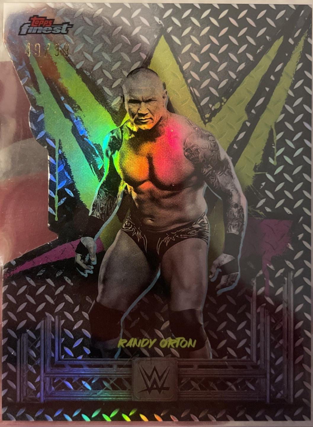 Randy Orton [Die-Cut Refractor] #70