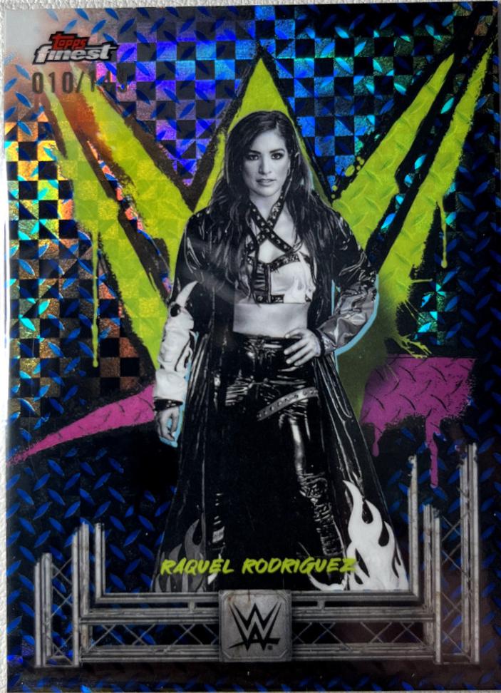 Raquel Rodriguez [Blue Checkerboard Refractor] #65