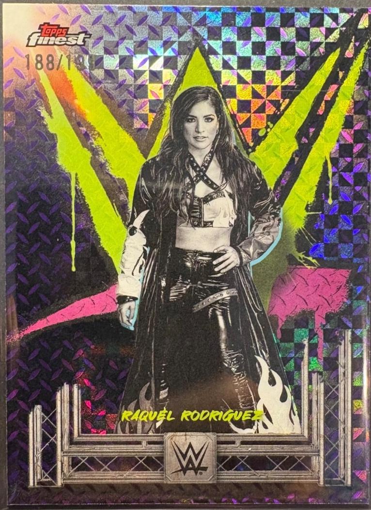 Raquel Rodriguez [Purple Checkerboard Refractor] #65