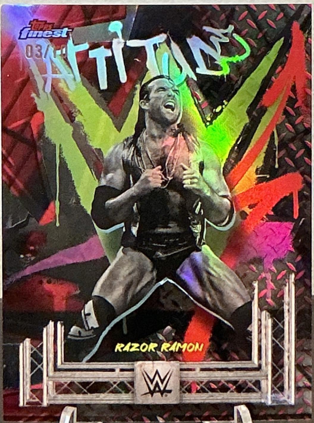 Razor Ramon [Red Black Vapor Refractor] #222