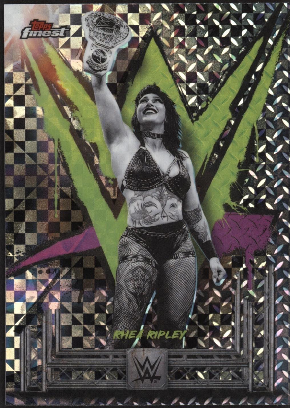 Rhea Ripley [Checkerboard Refractor] #160