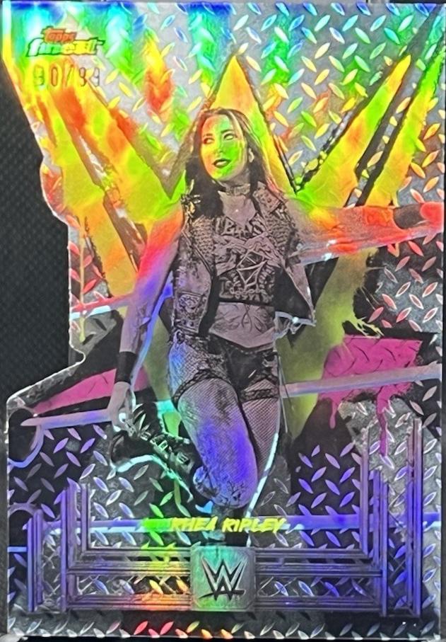 Rhea Ripley [Die-Cut Refractor] #60