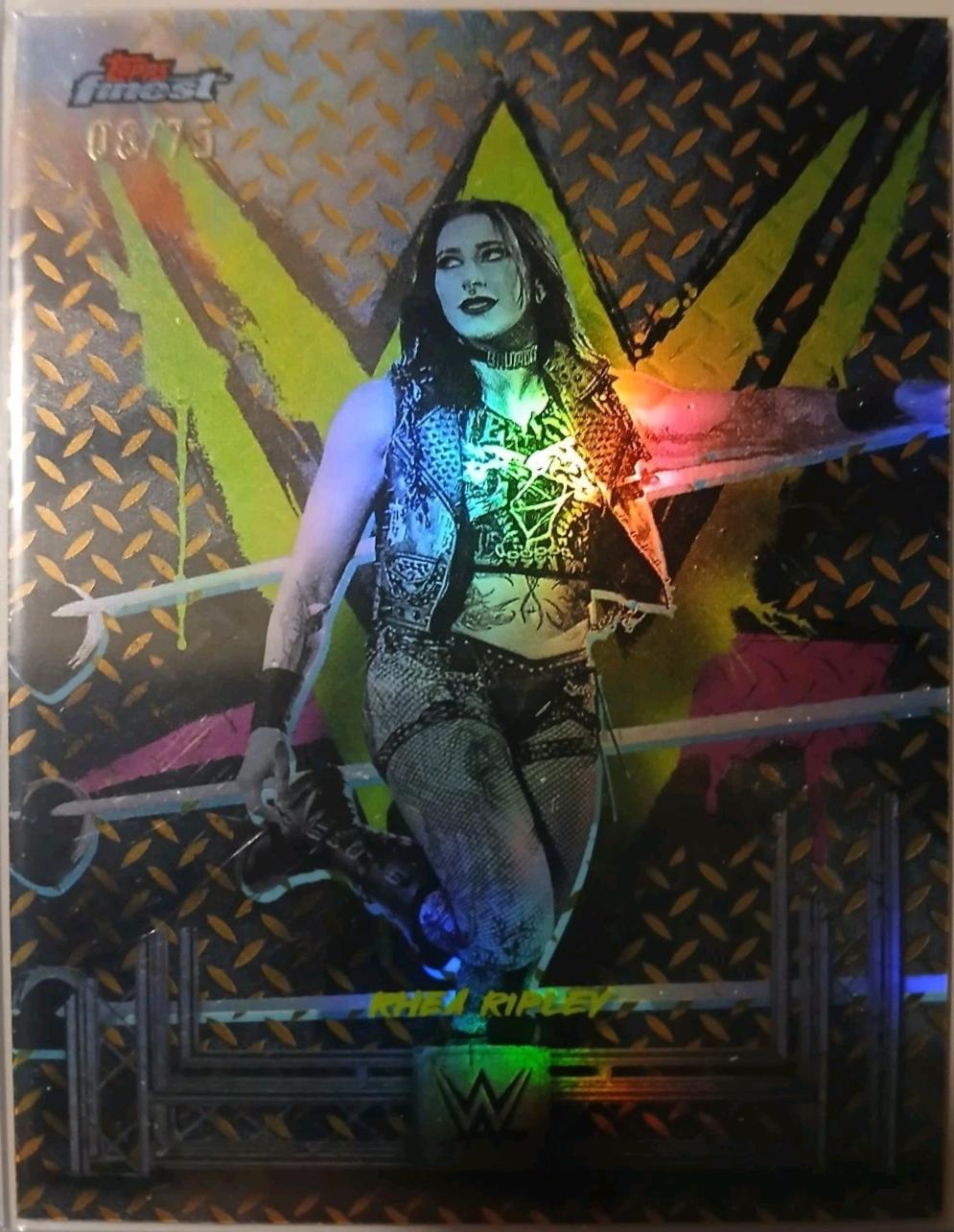 Rhea Ripley [Gold Refractor] #60