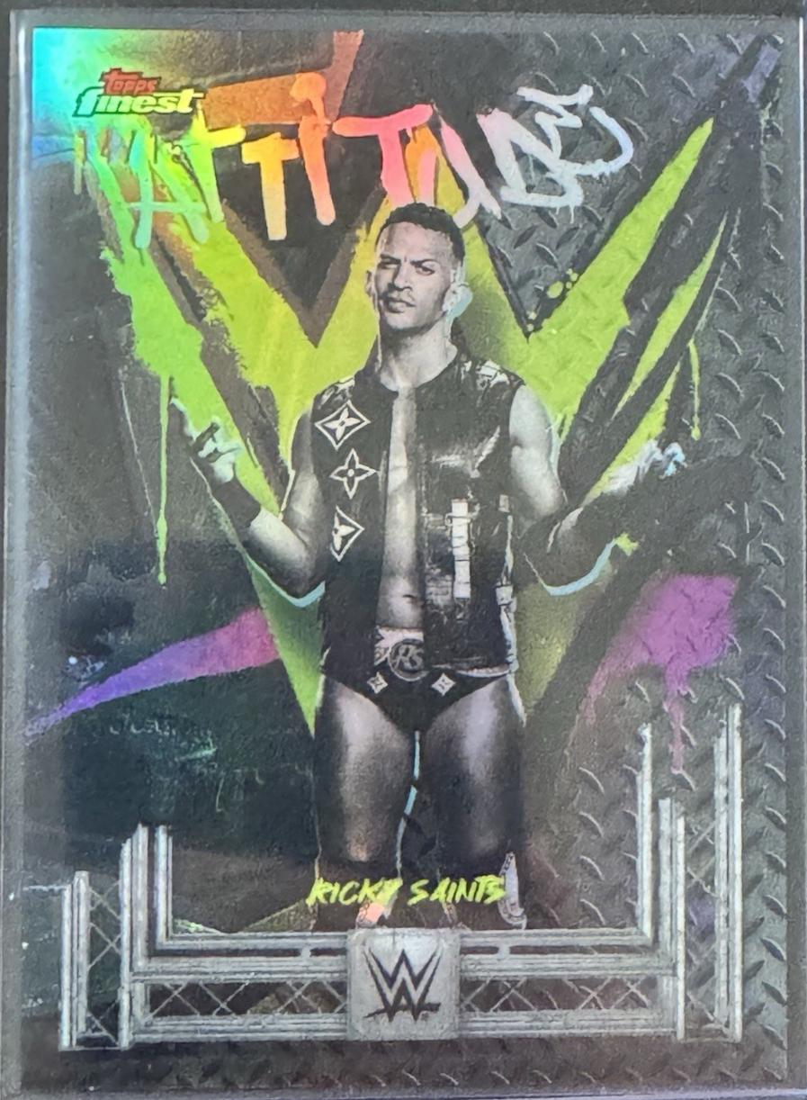 Ricky Saints [Black Refractor] #257