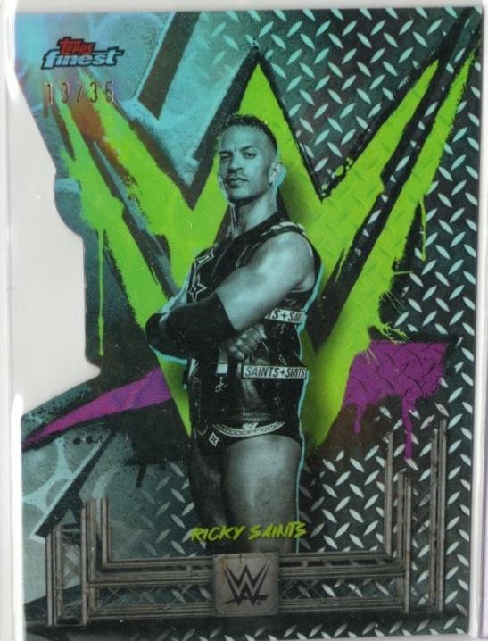 Ricky Saints [Die-Cut Refractor] #157
