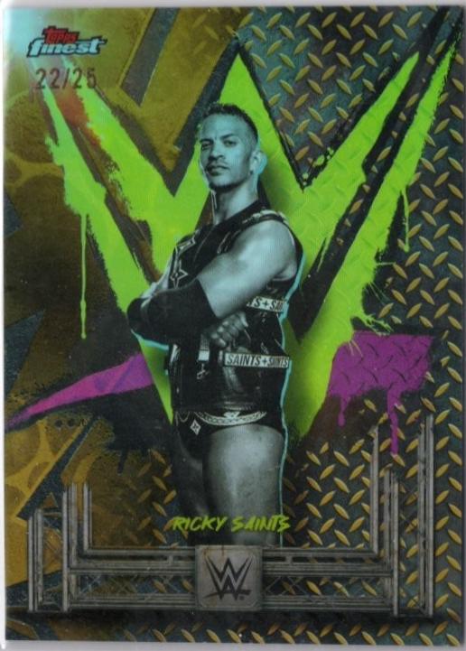 Ricky Saints [Gold Refractor] #157