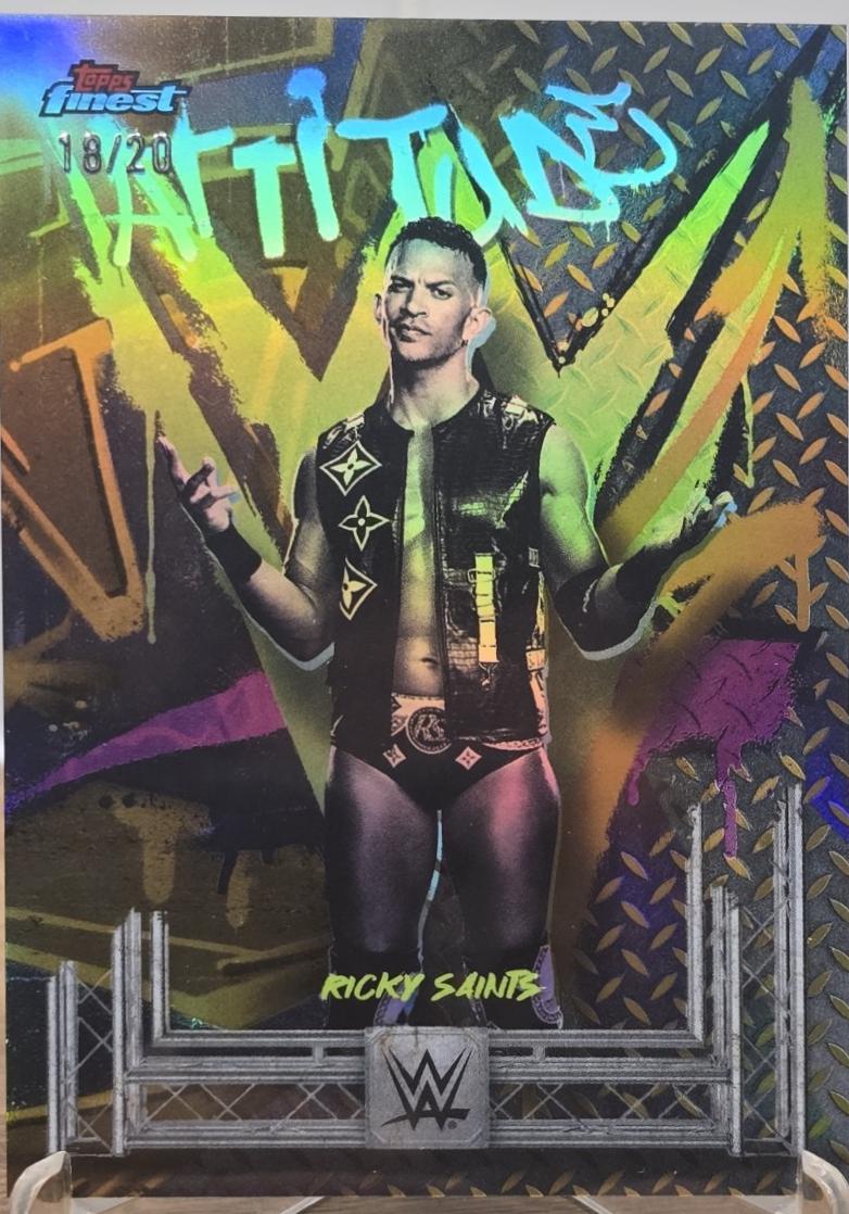 Ricky Saints [Gold Refractor] #257