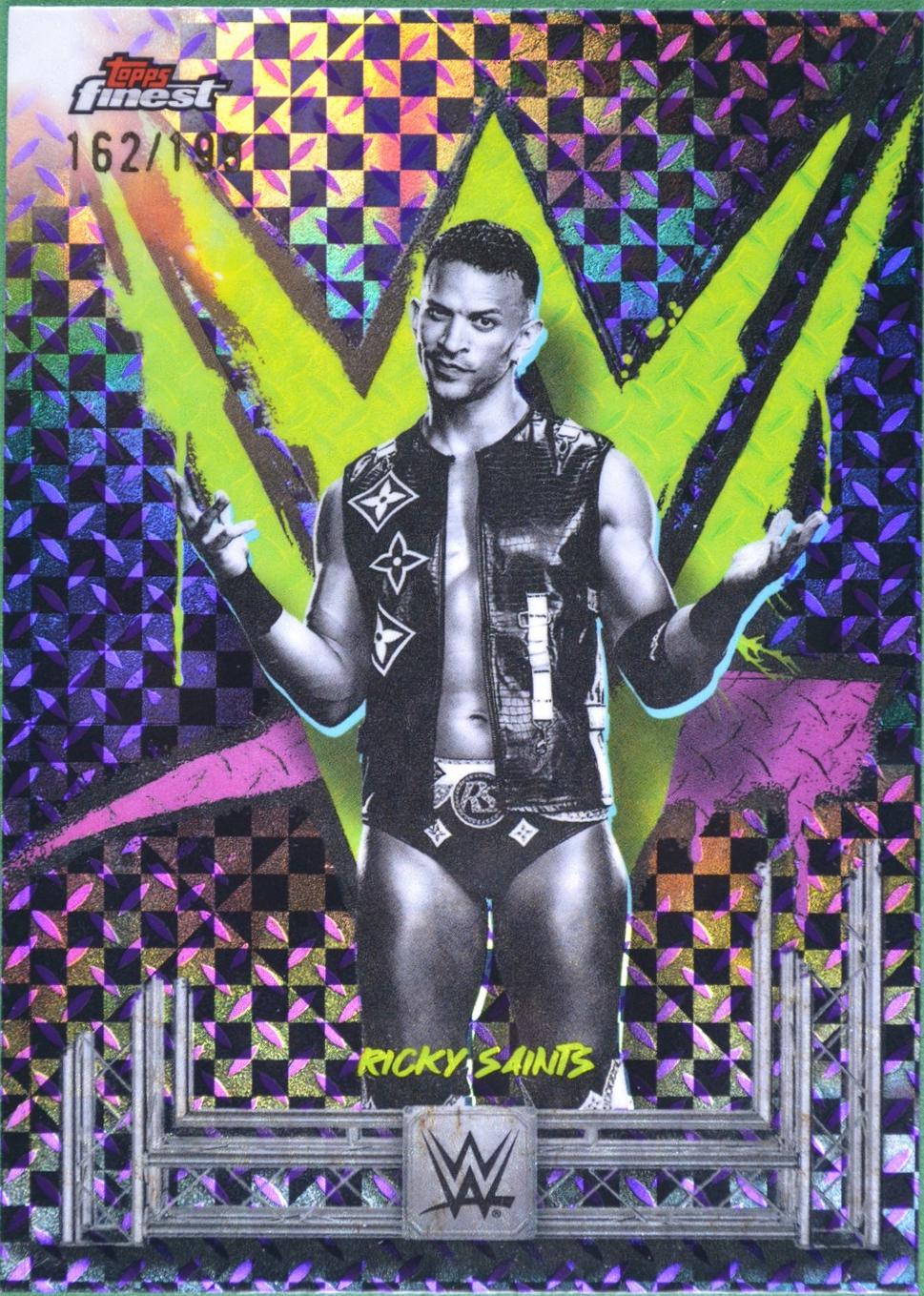 Ricky Saints [Purple Checkerboard Refractor] #57