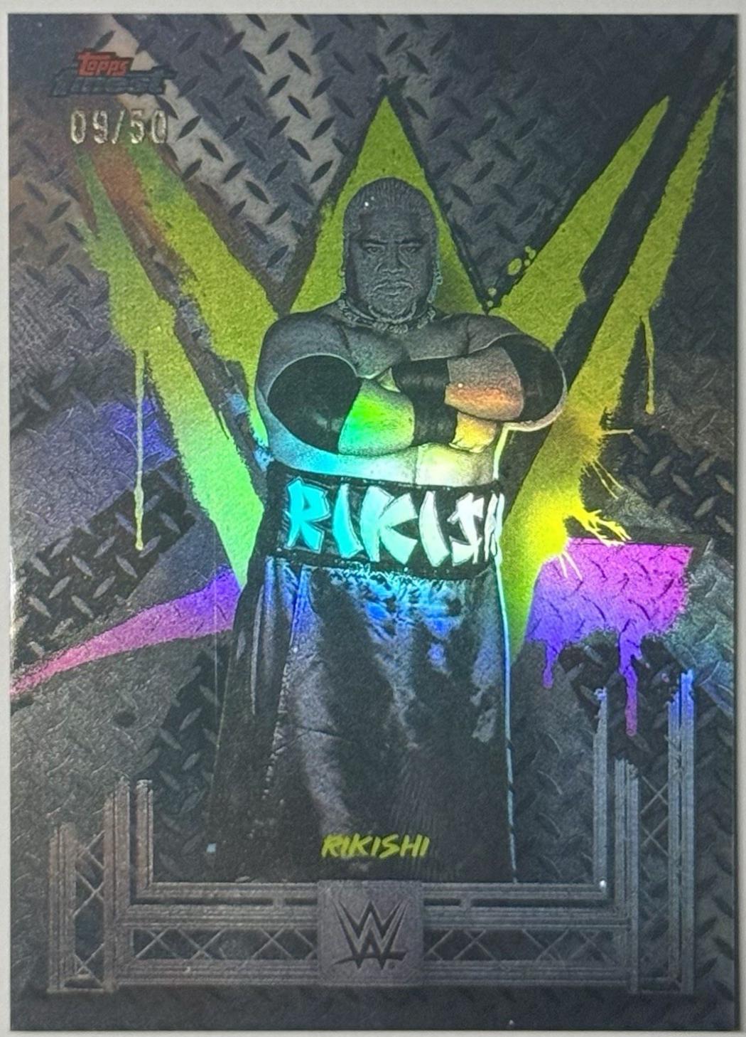 Rikishi [Black Refractor] #73