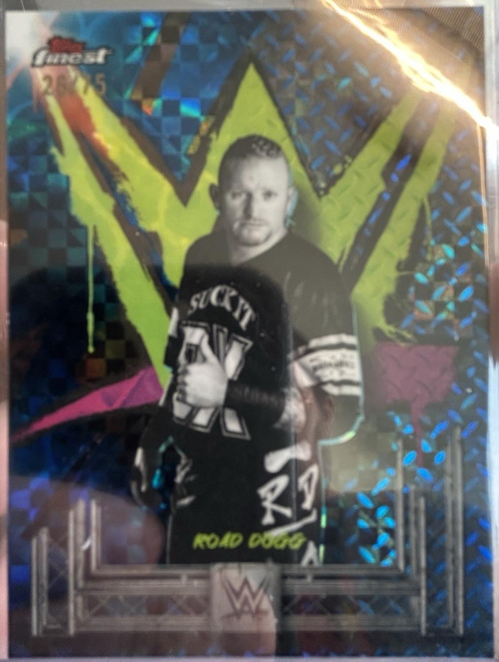 Road Dogg [Blue Checkerboard Refractor] #112