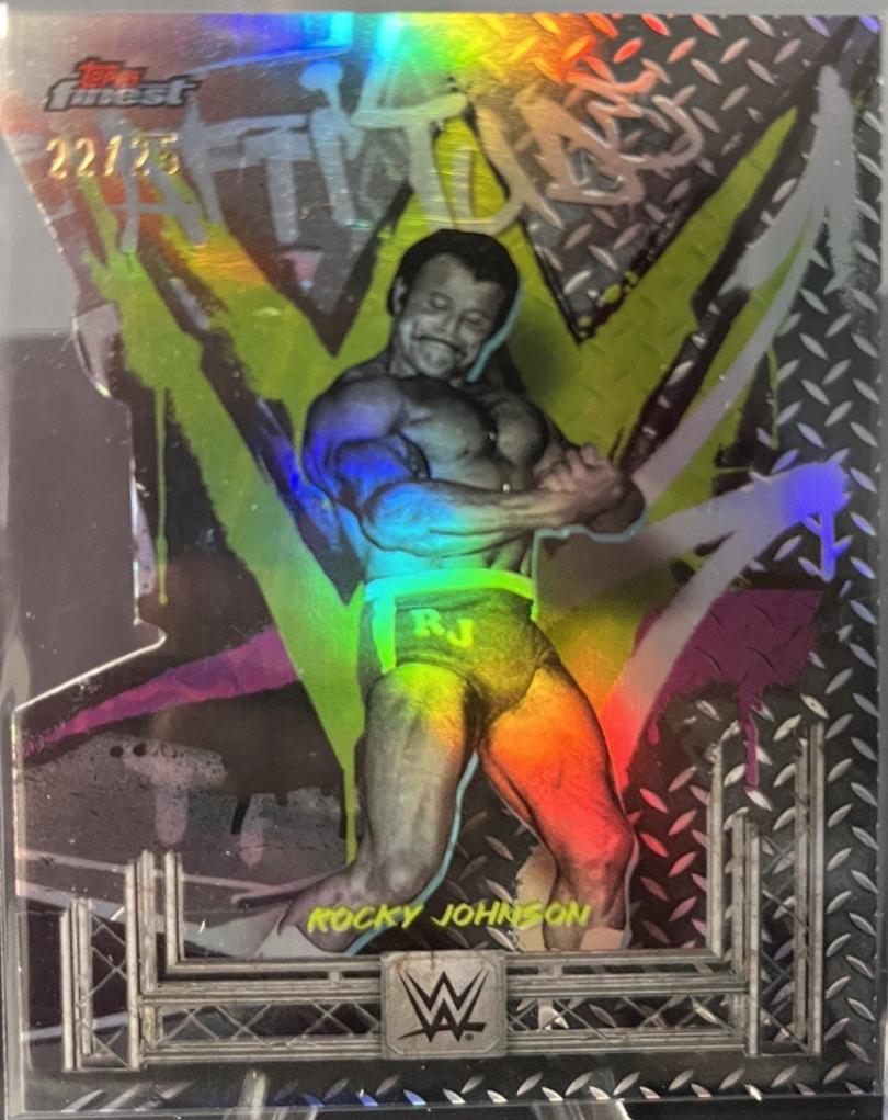 Rocky Johnson [Die-Cut Refractor] #288