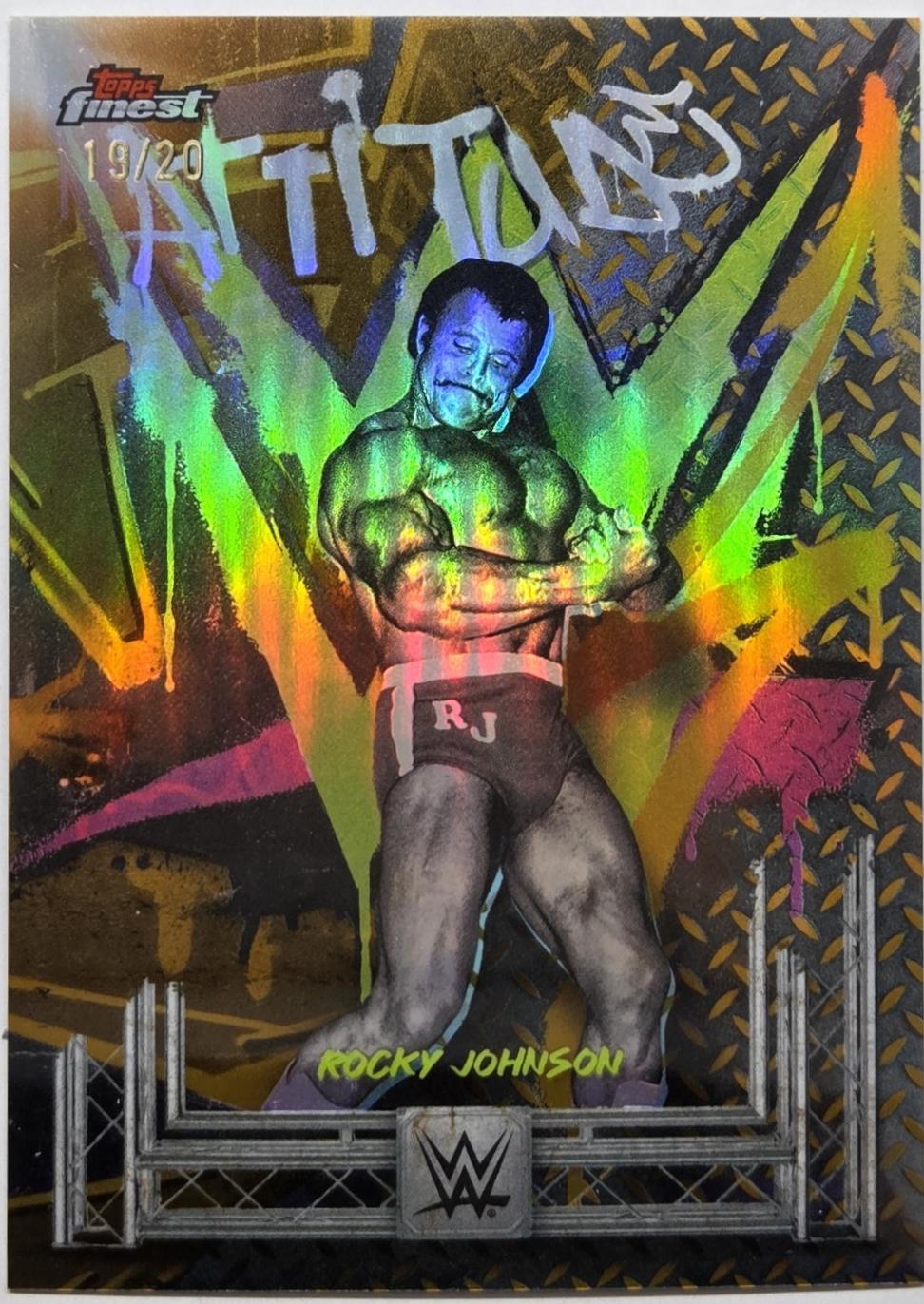 Rocky Johnson [Gold Refractor] #288