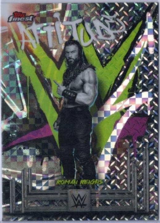 Roman Reigns [Checkerboard Refractor] #201