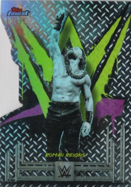 Roman Reigns [Die-Cut Refractor] #1