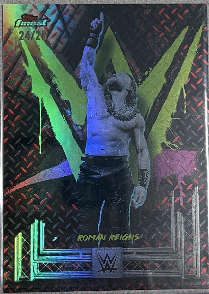 Roman Reigns [Red Black Vapor Refractor] #1