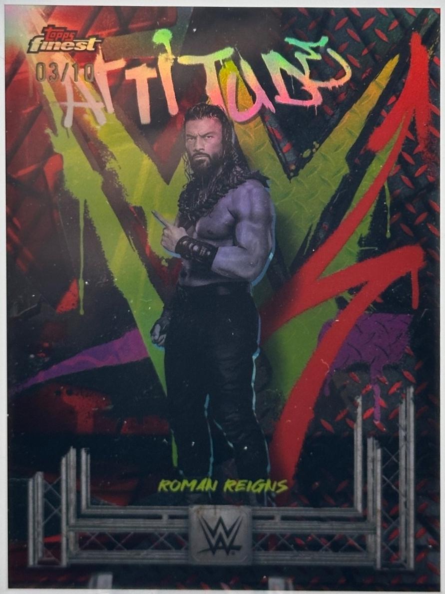 Roman Reigns [Red Black Vapor Refractor] #201