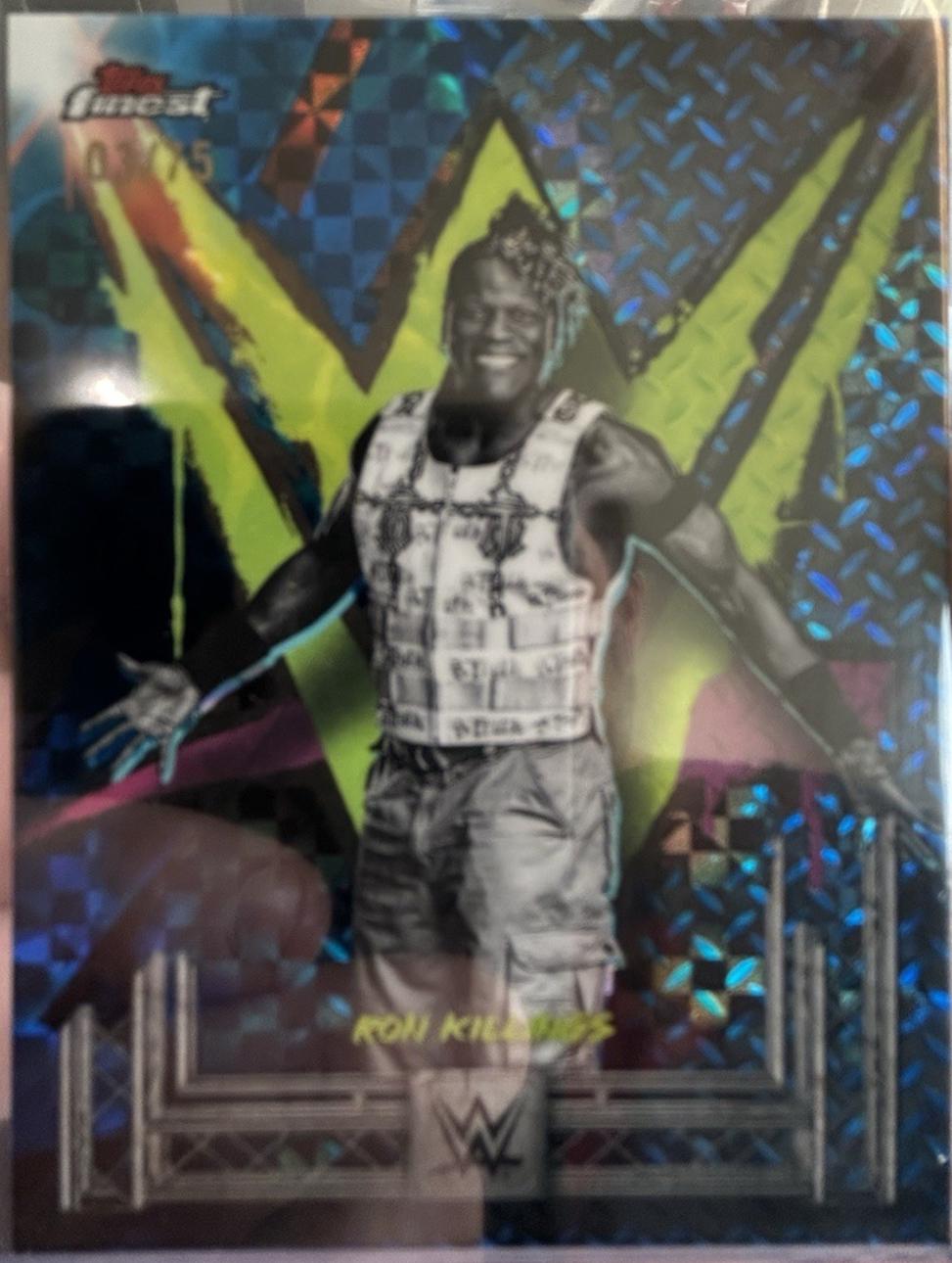 Ron Killings [Blue Checkerboard Refractor] #143