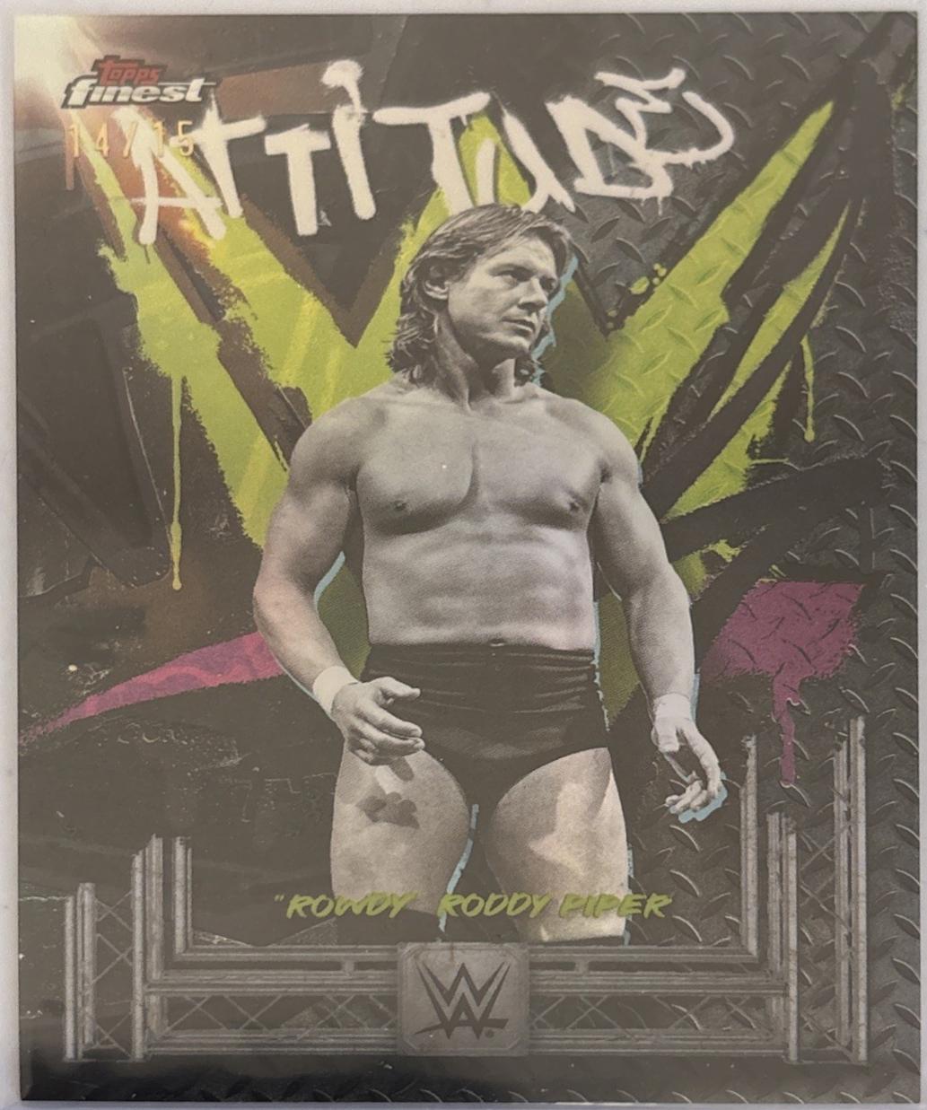 Rowdy Roddy Piper [Black Refractor] #230