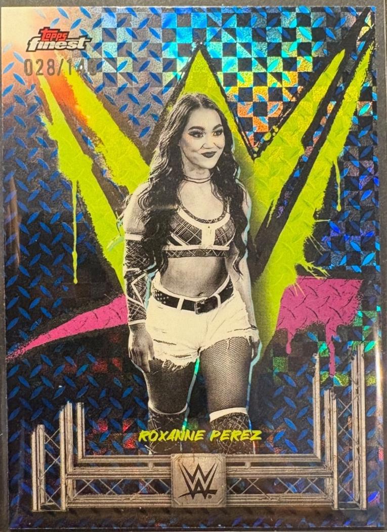Roxanne Perez [Blue Checkerboard Refractor] #53